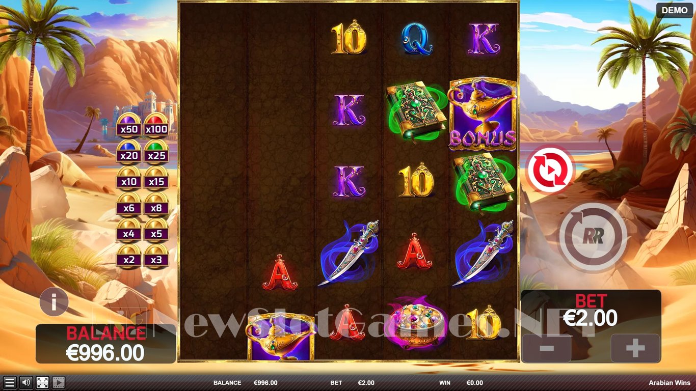 Arabian Wins Slot Slot Image in Demo - pic. 2