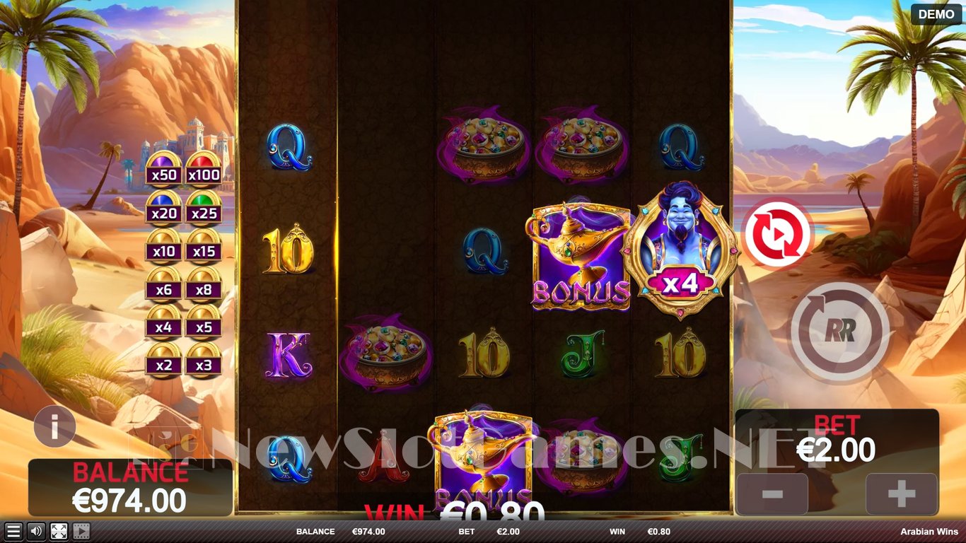 Arabian Wins Slot Slot Image in Demo - pic. 5