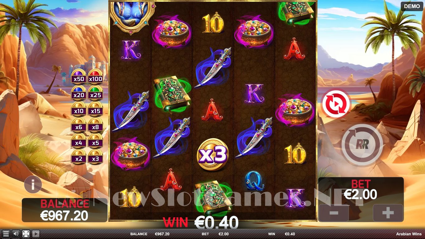 Arabian Wins Slot Slot Image in Demo - pic. 6