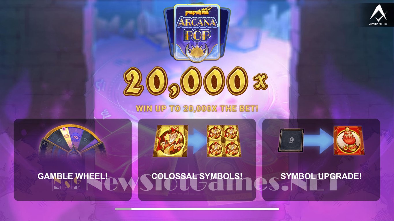 ArcanaPop Slot Demo Image