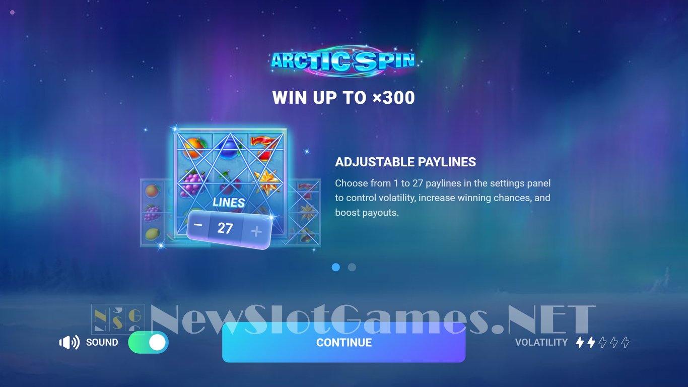 Arctic Spin Slot Demo Image