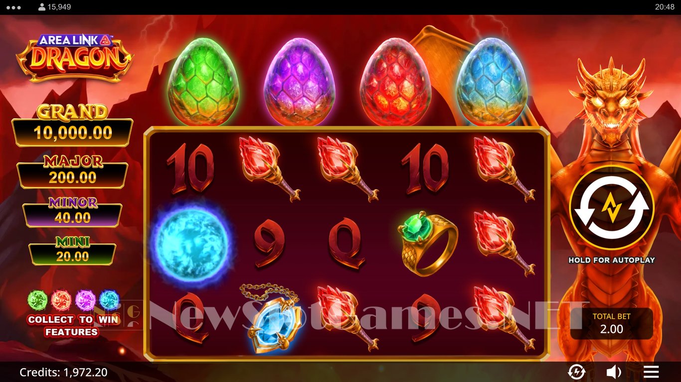 Area Link Dragon Slot Review & Demo by Microgaming - Play Free Online