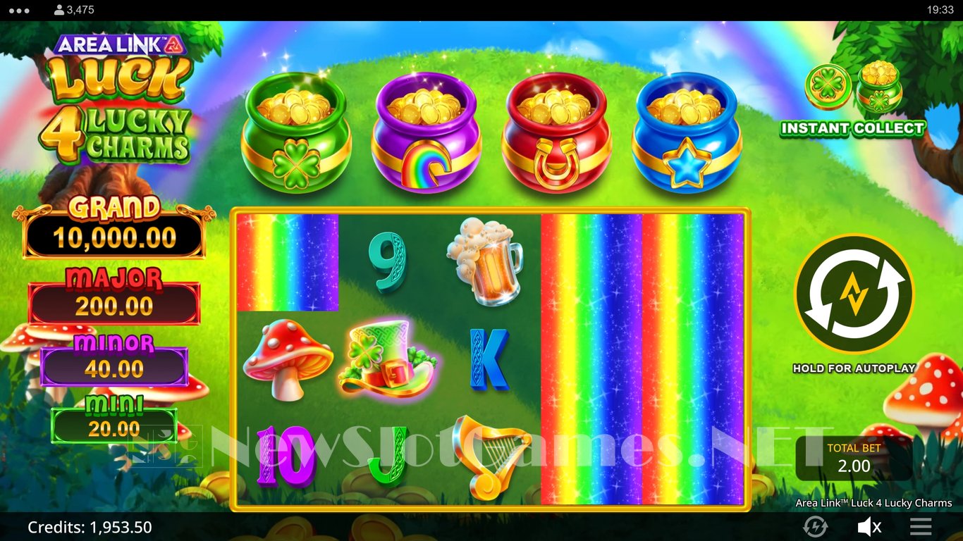Area Link Luck 4 Lucky Charms Slot Slot Image in Demo - pic. 4