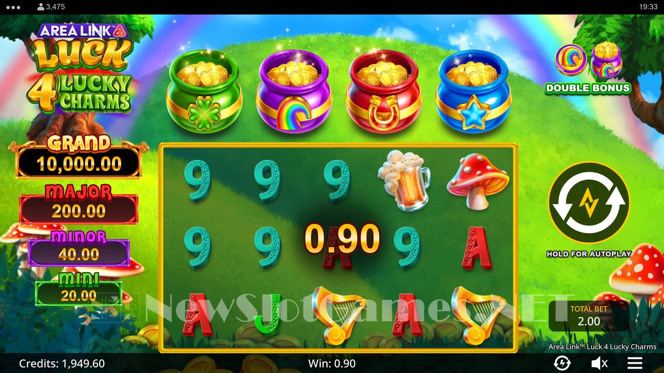Area Link Luck 4 Lucky Charms Slot Slot Image in Demo - pic. 7