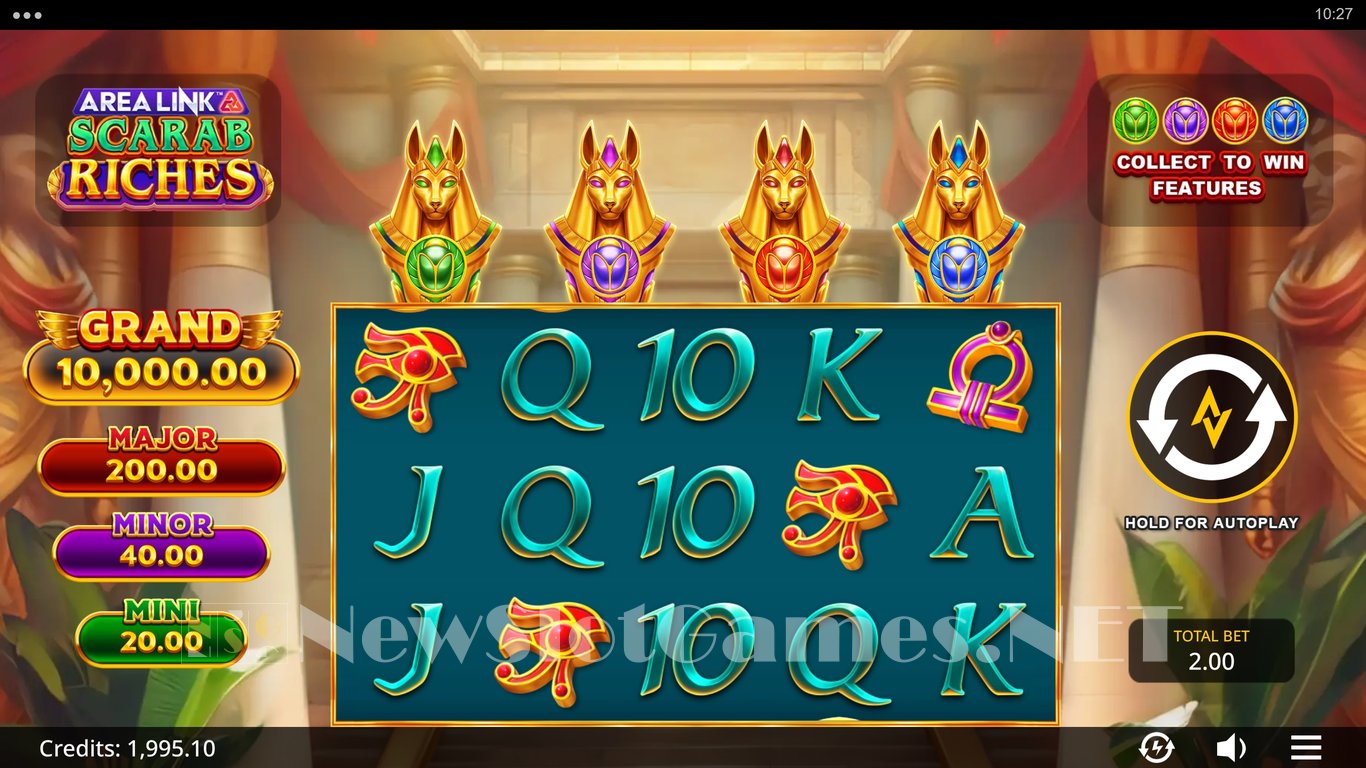 Area Link Scarab Riches Slot Slot Image in Demo - pic. 4