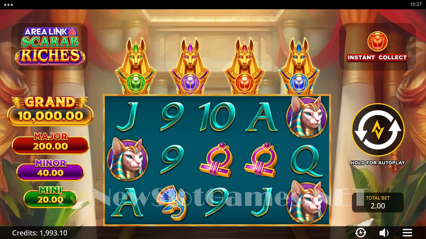 Area Link Scarab Riches Slot Slot Image in Demo - pic. 6