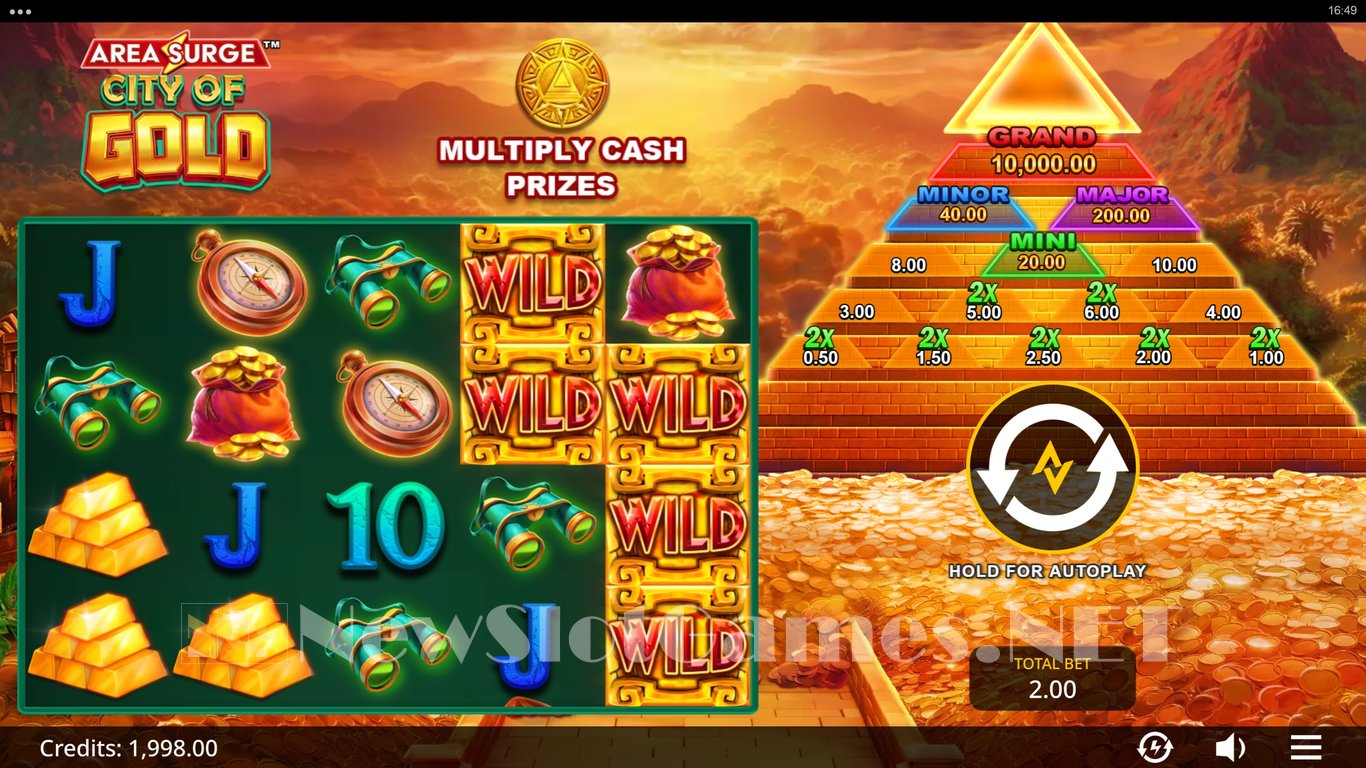 Area Surge City of Gold Slot Slot Image in Demo - pic. 2