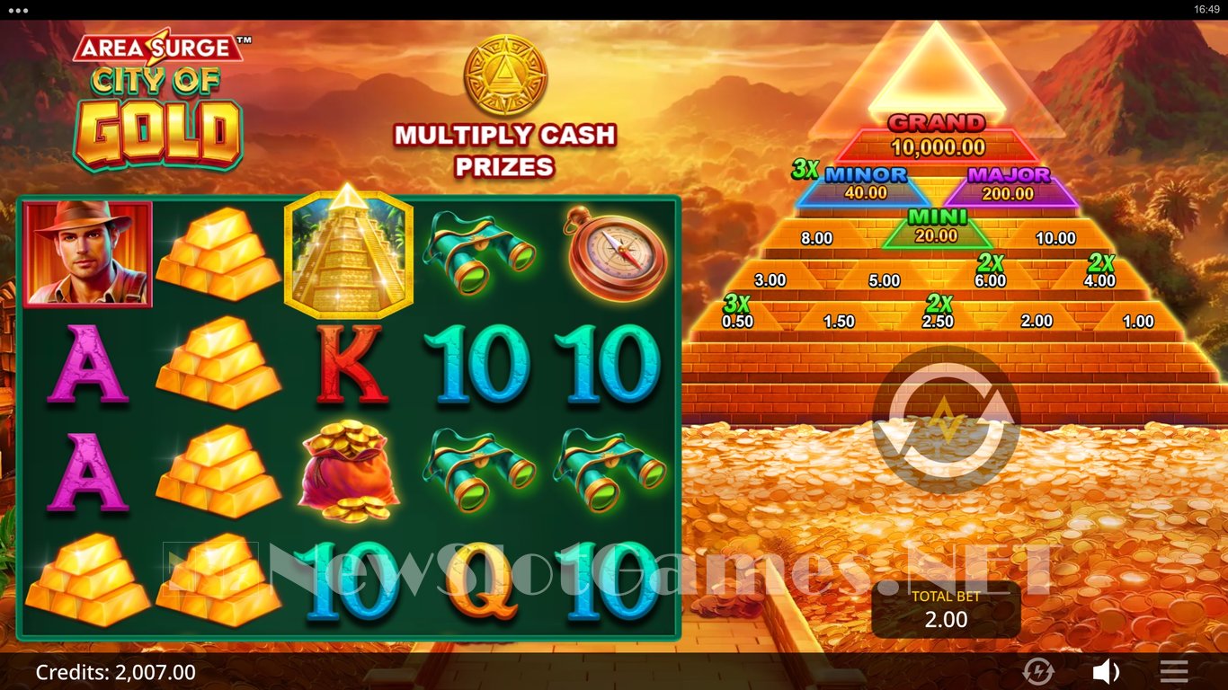 Area Surge City of Gold Slot Slot Image in Demo - pic. 3
