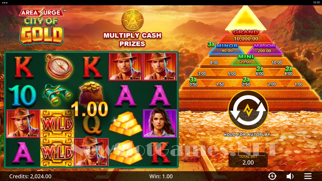 Area Surge City of Gold Slot Slot Image in Demo - pic. 7