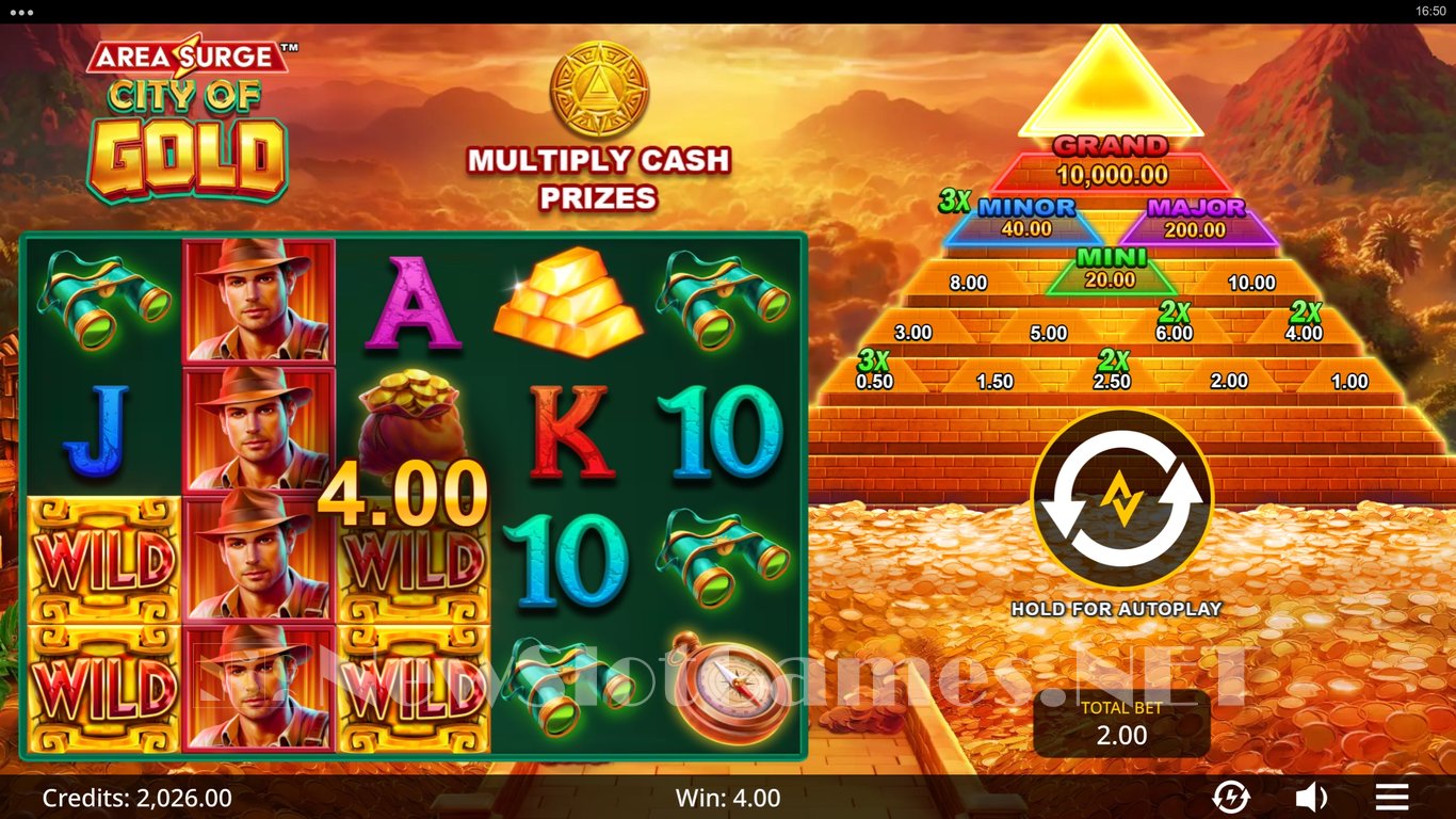 Area Surge City of Gold Slot Slot Image in Demo - pic. 8