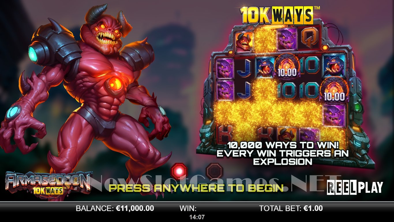 Armageddon 10k Ways Slot Demo Image