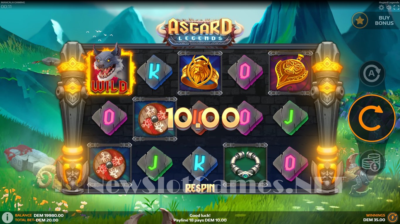 Asgard Legends Slot Demo Image