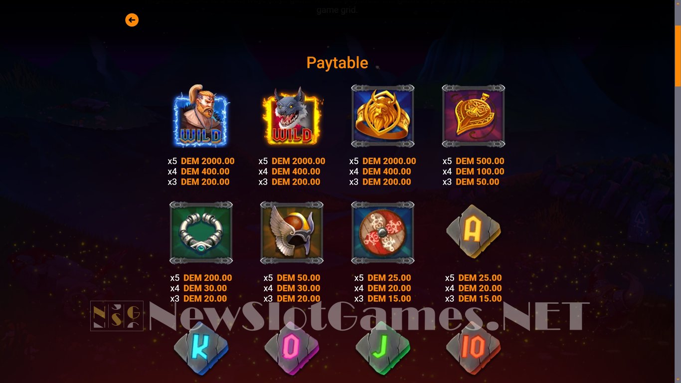 Asgard Legends Slot Slot Image in Demo - pic. 13