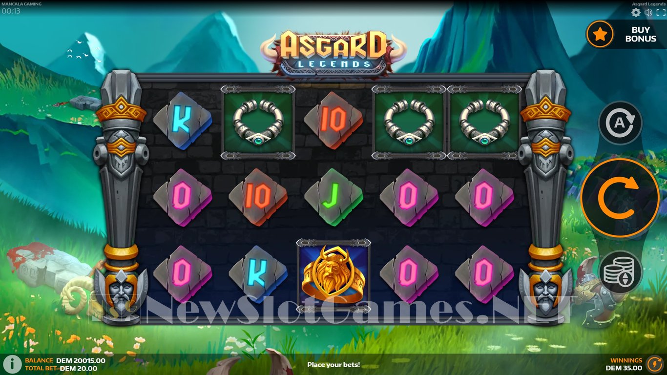 Asgard Legends Slot Slot Image in Demo - pic. 2