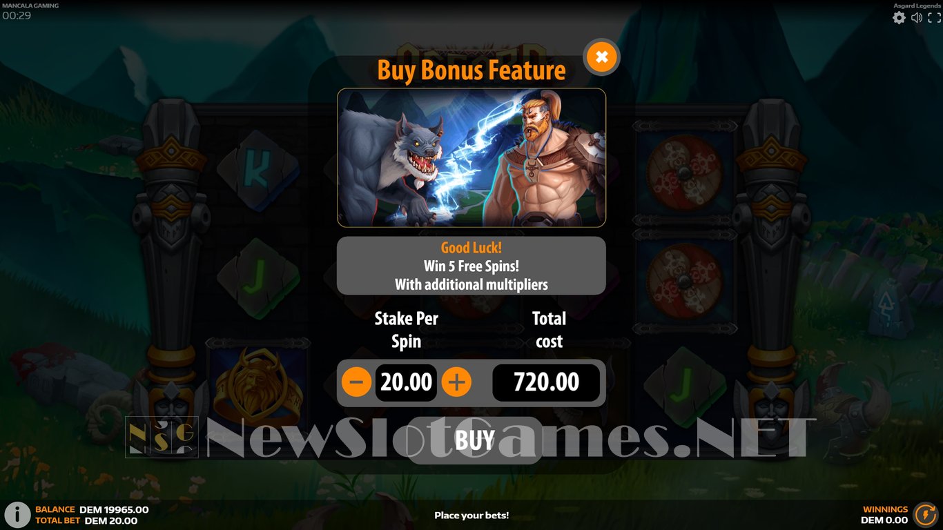 Asgard Legends Slot Slot Image in Demo - pic. 9