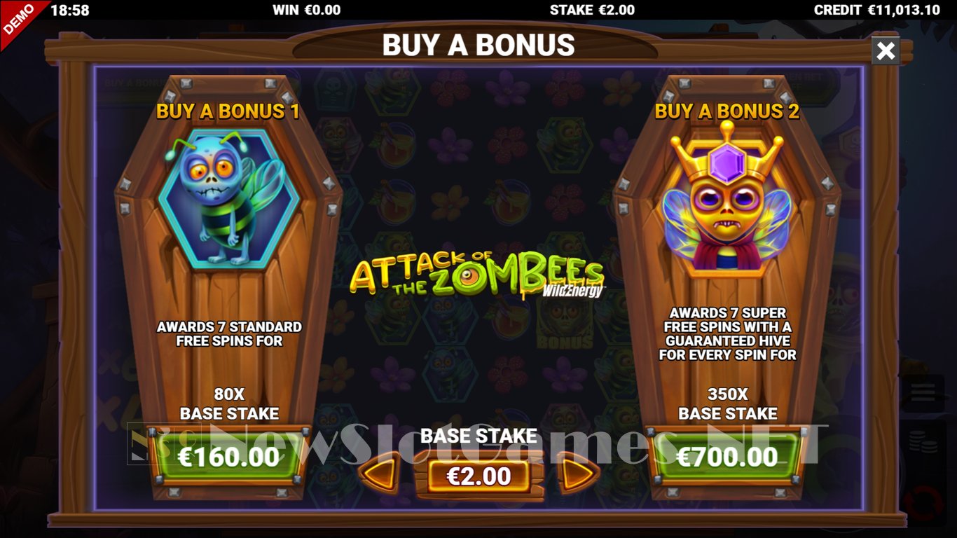 Attack of the Zombees WildEnergy Slot Slot Image in Demo - pic. 7