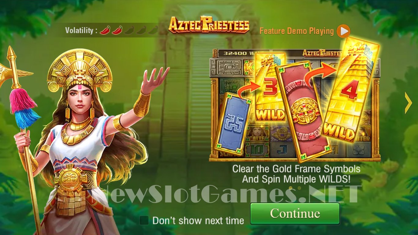 Aztec Priestess Slot Demo Image