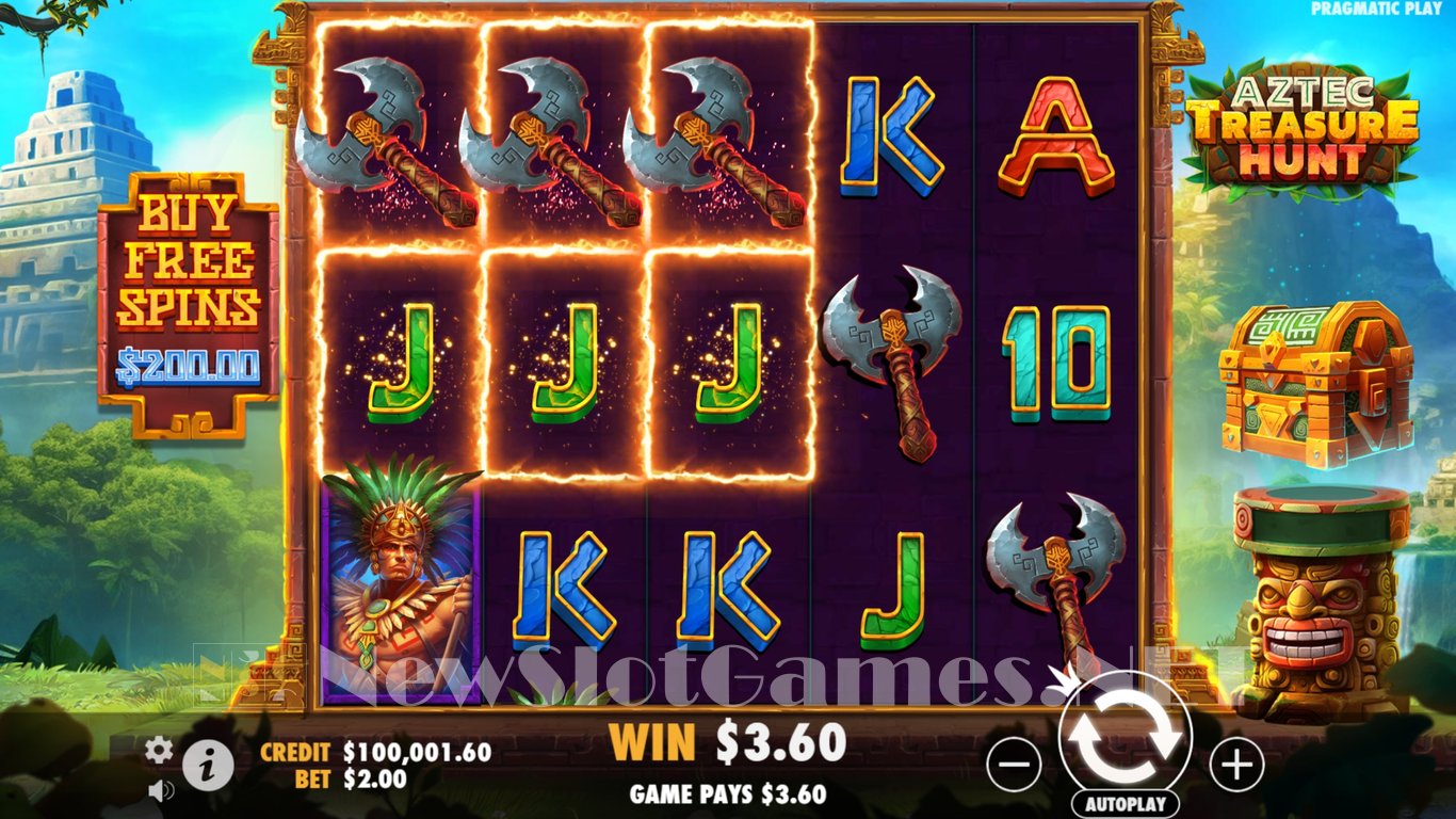 Aztec Treasure Hunt Slot Demo Image