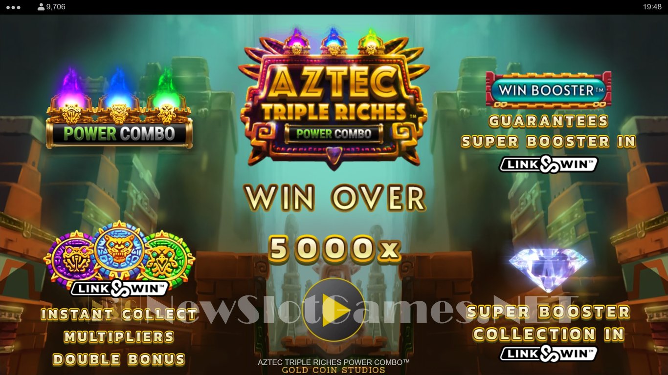 Aztec Triple Riches Power Combo Slot Demo Image