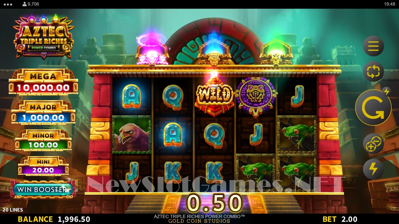 Aztec Triple Riches Power Combo Slot Slot Image in Demo - pic. 3