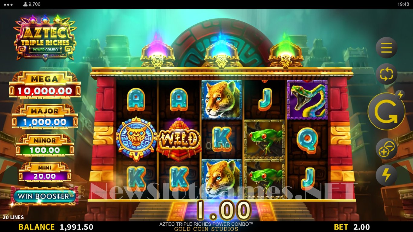 Aztec Triple Riches Power Combo Slot Slot Image in Demo - pic. 4