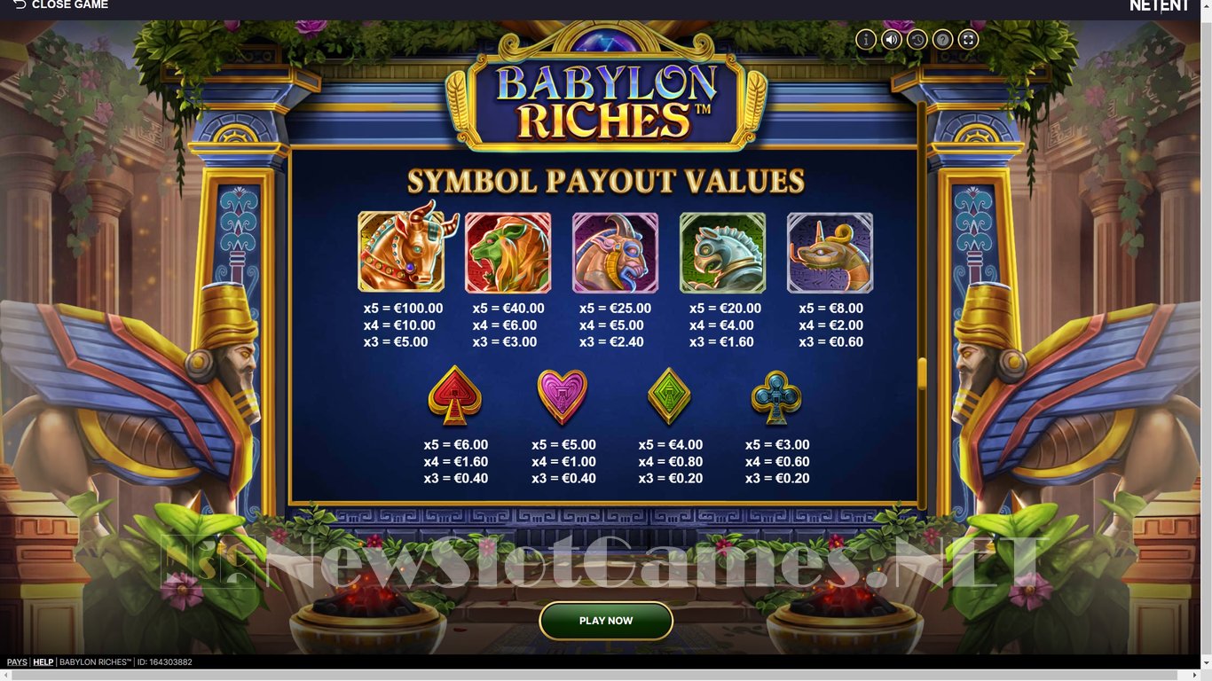 Babylon Riches Slot Slot Image in Demo - pic. 11