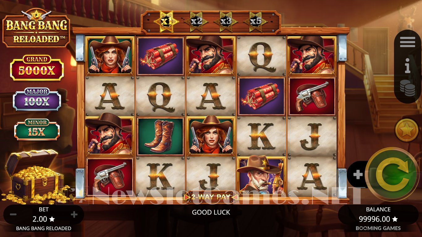 Bang Bang Reloaded Slot Demo Image