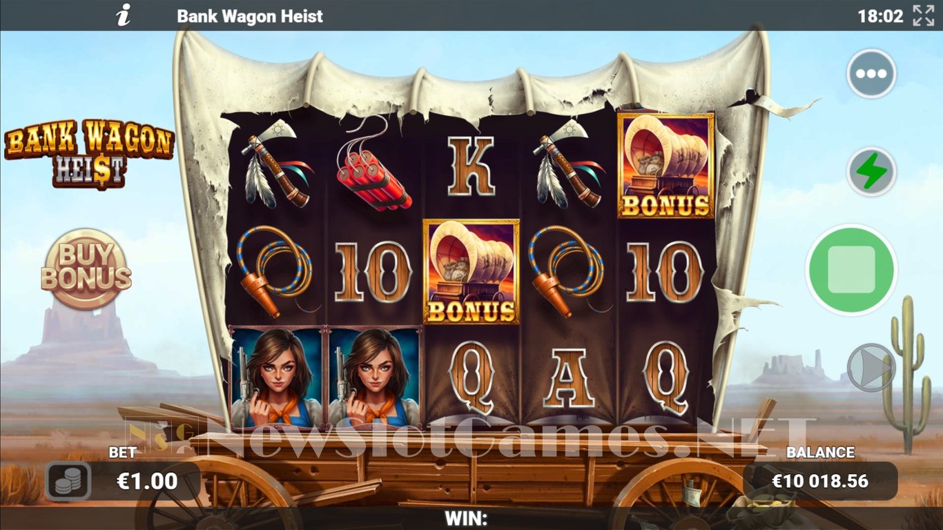 Bank Wagon Heist Slot Slot Image in Demo - pic. 3
