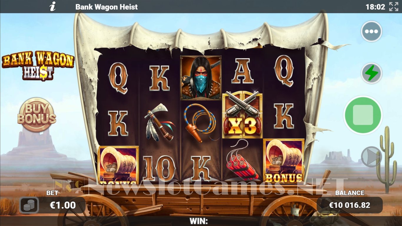 Bank Wagon Heist Slot Slot Image in Demo - pic. 5