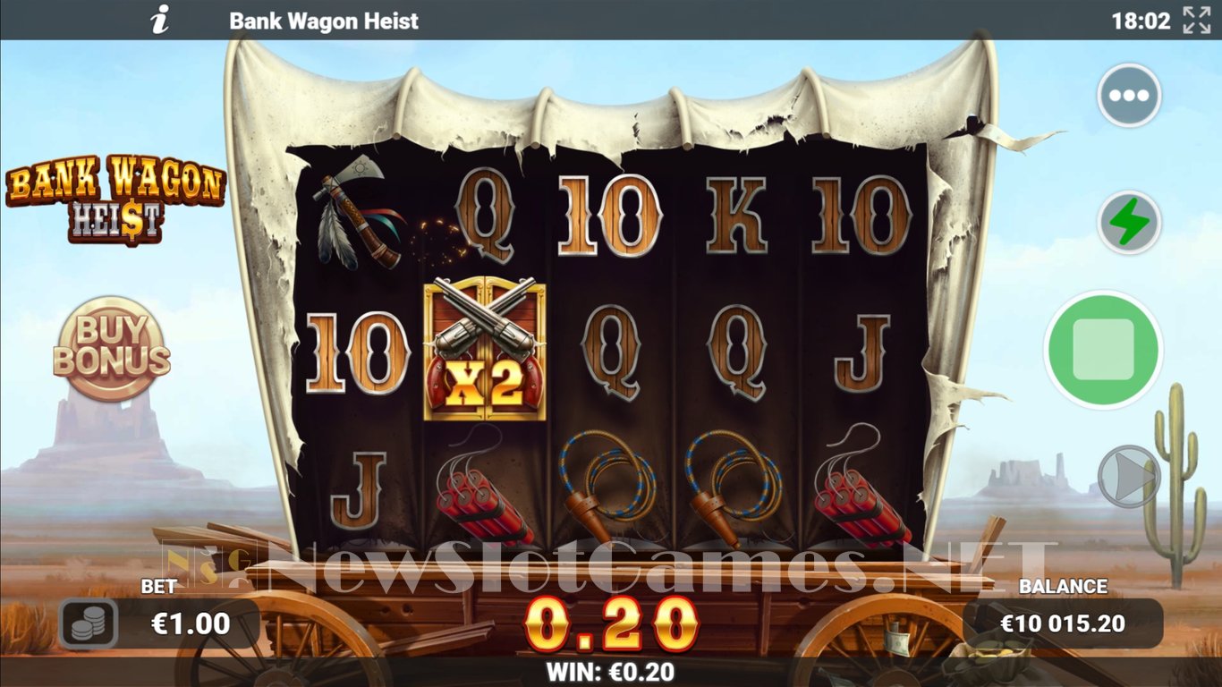 Bank Wagon Heist Slot Slot Image in Demo - pic. 6