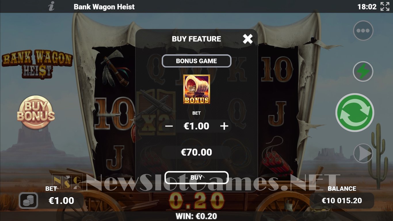 Bank Wagon Heist Slot Slot Image in Demo - pic. 7