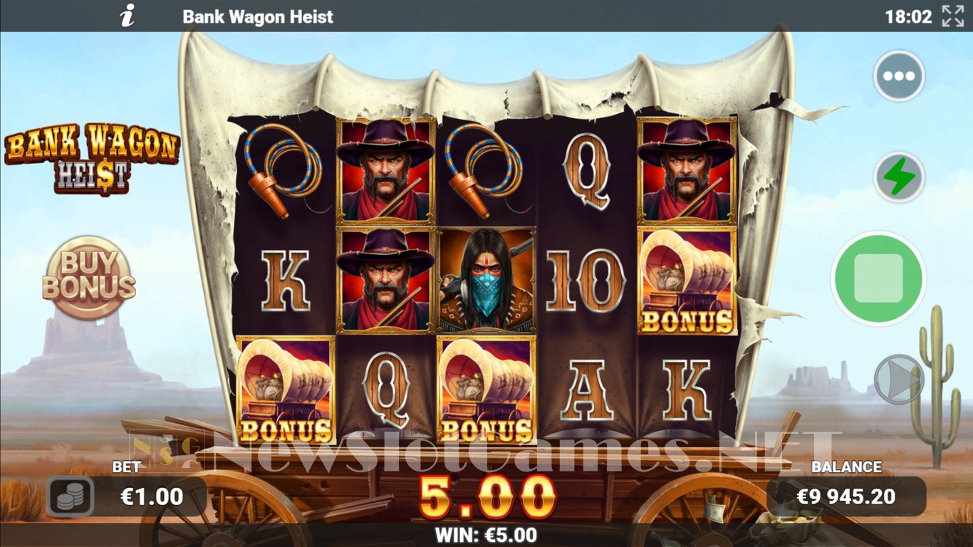 Bank Wagon Heist Slot Slot Image in Demo - pic. 8