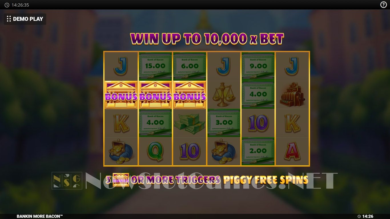 Bankin More Bacon Slot Demo Image
