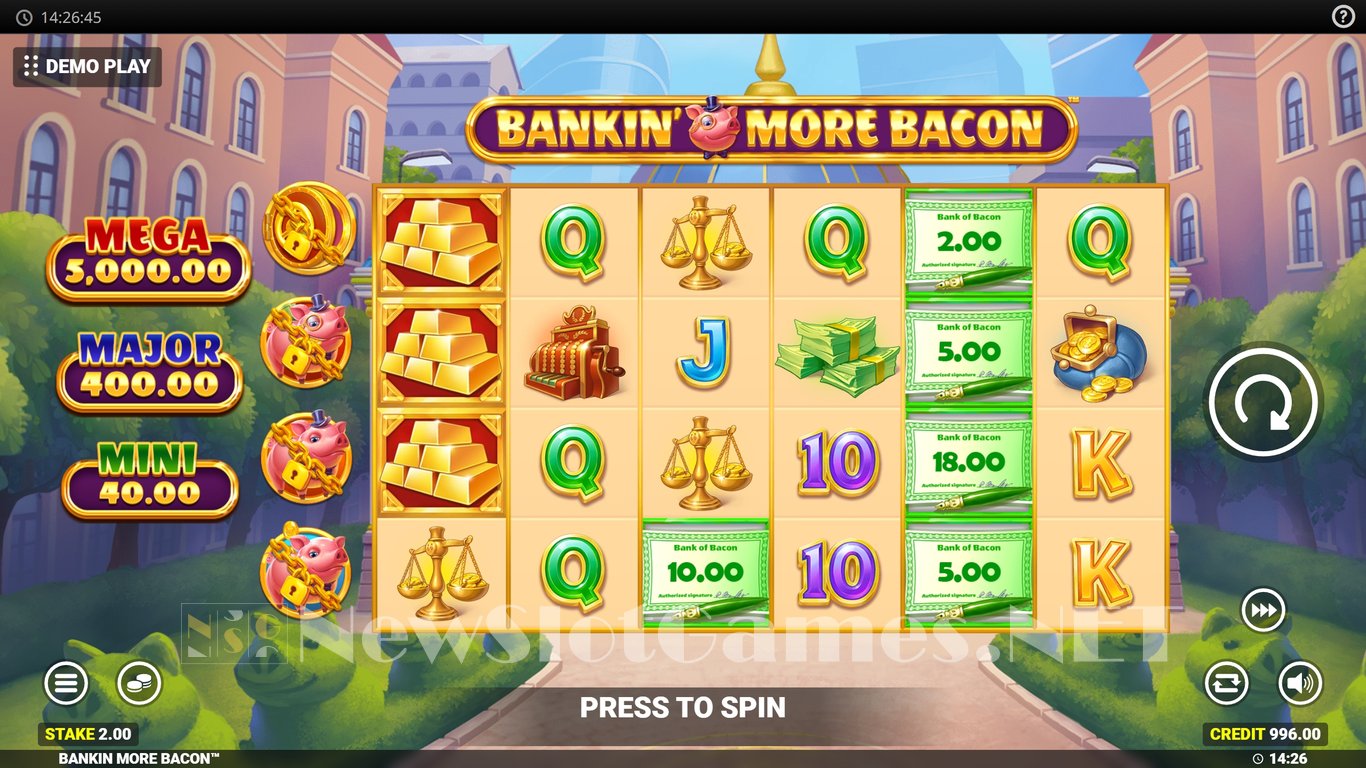 Bankin More Bacon Slot Slot Image in Demo - pic. 2