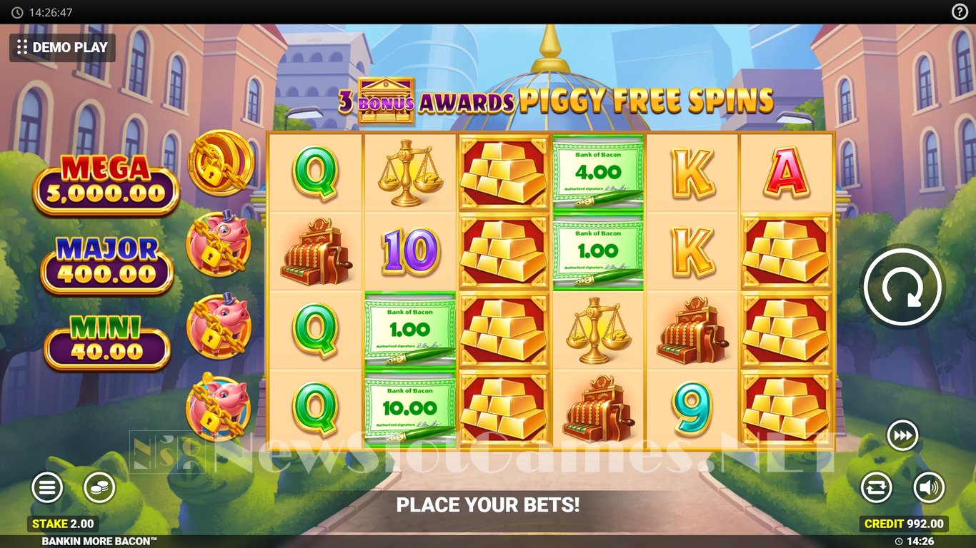 Bankin More Bacon Slot Slot Image in Demo - pic. 3