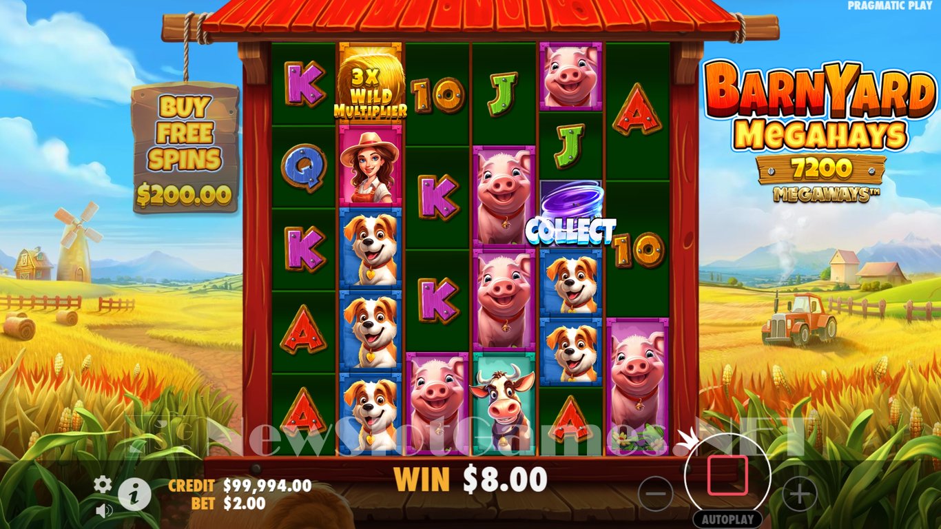 Barnyard Megahays Megaways Slot Slot Image in Demo - pic. 3