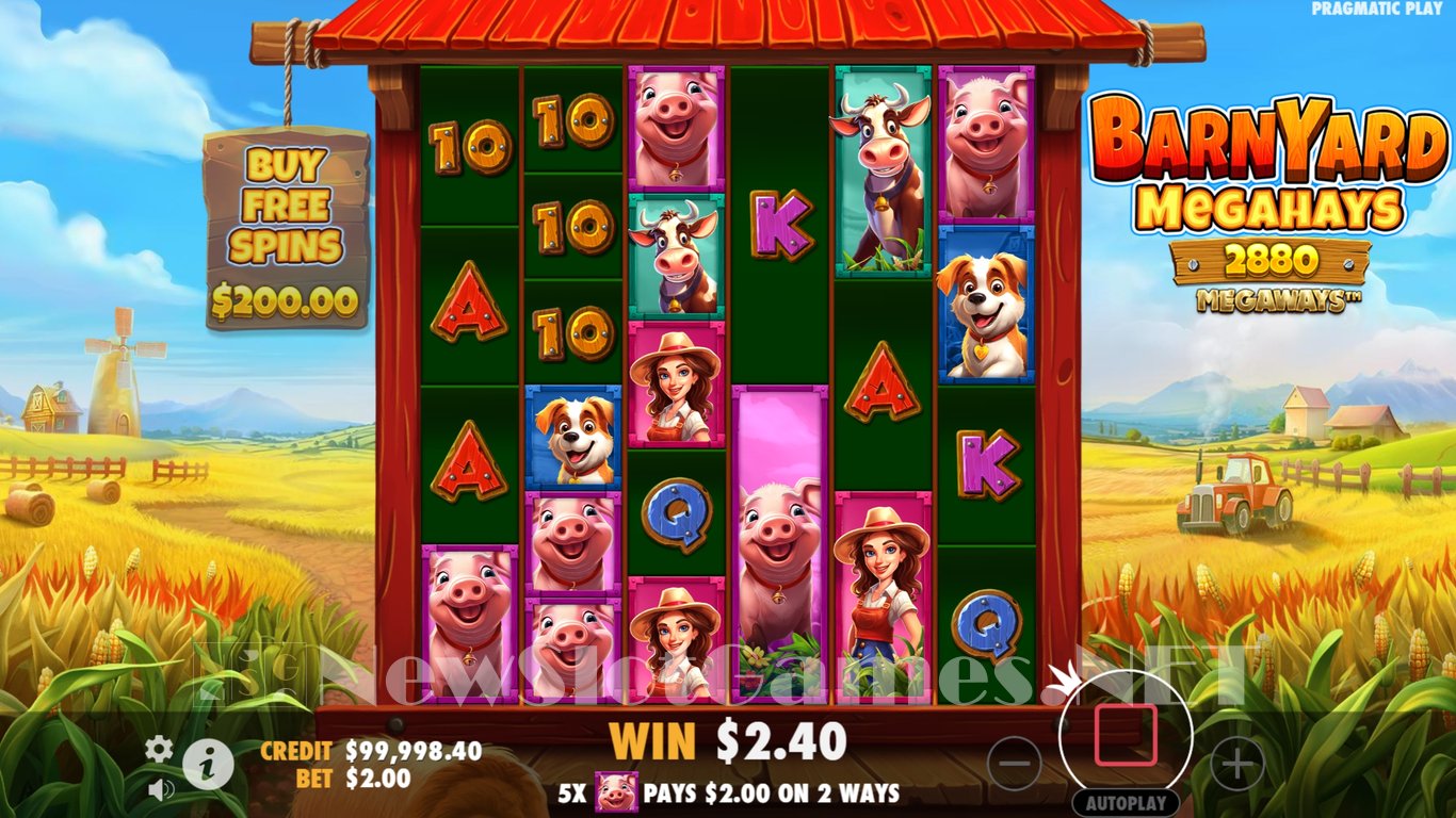 Barnyard Megahays Megaways Slot Slot Image in Demo - pic. 4
