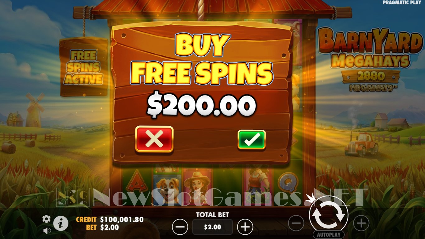 Barnyard Megahays Megaways Slot Slot Image in Demo - pic. 5