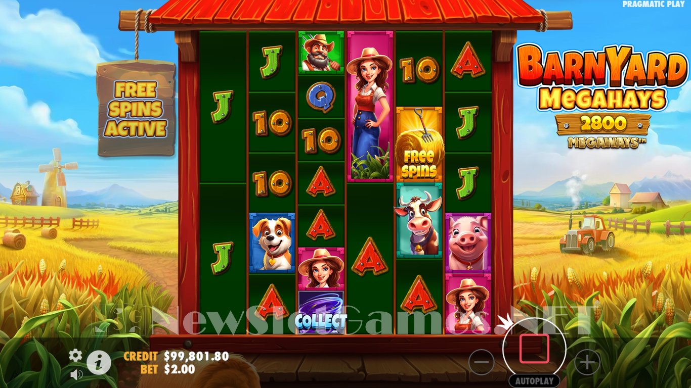 Barnyard Megahays Megaways Slot Slot Image in Demo - pic. 6