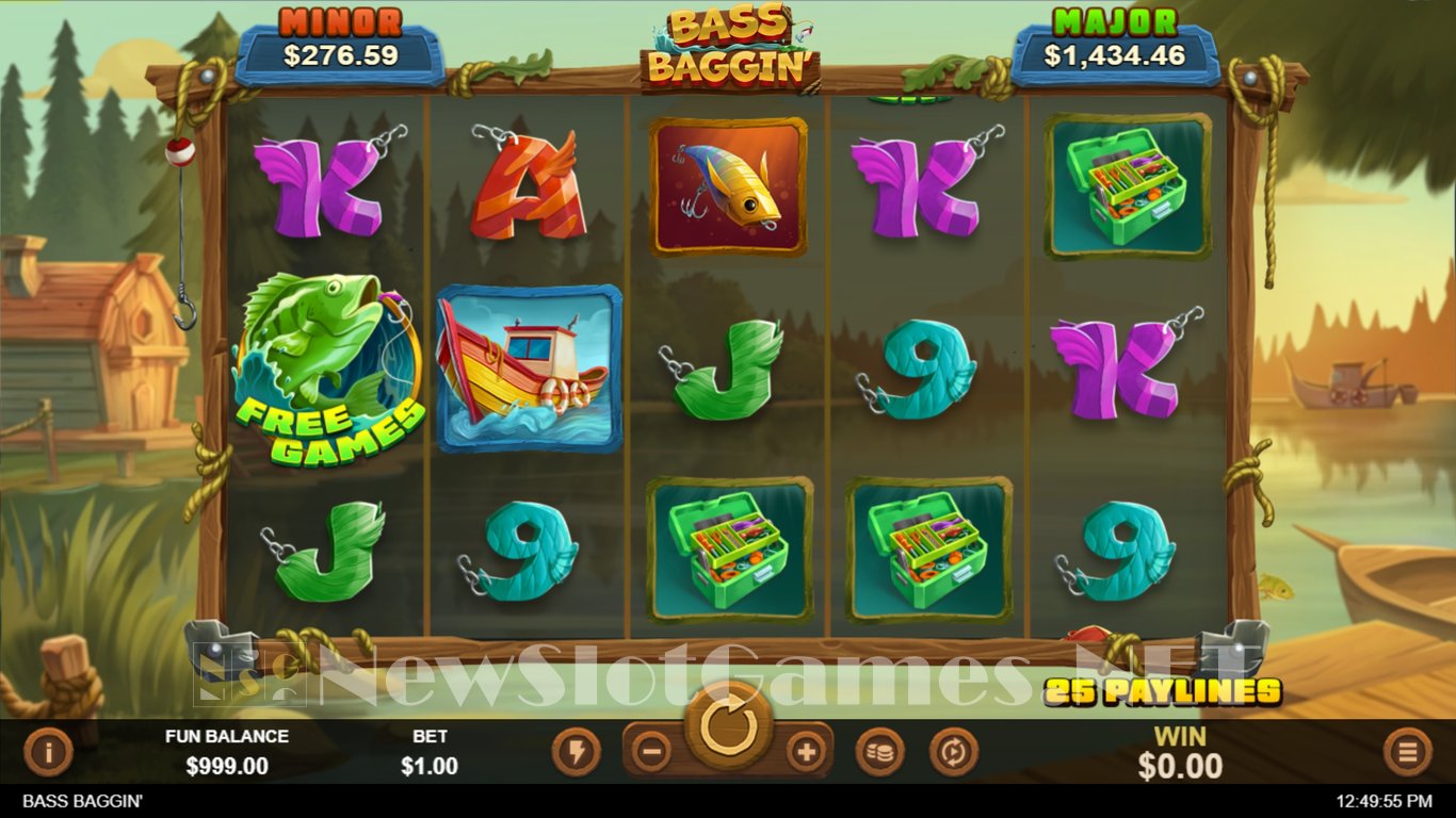 Bass Baggin Slot Demo Image