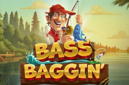 Bass Baggin Slot Logo