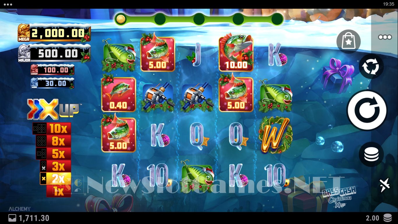Bass Cash Christmas X UP Slot Slot Image in Demo - pic. 10
