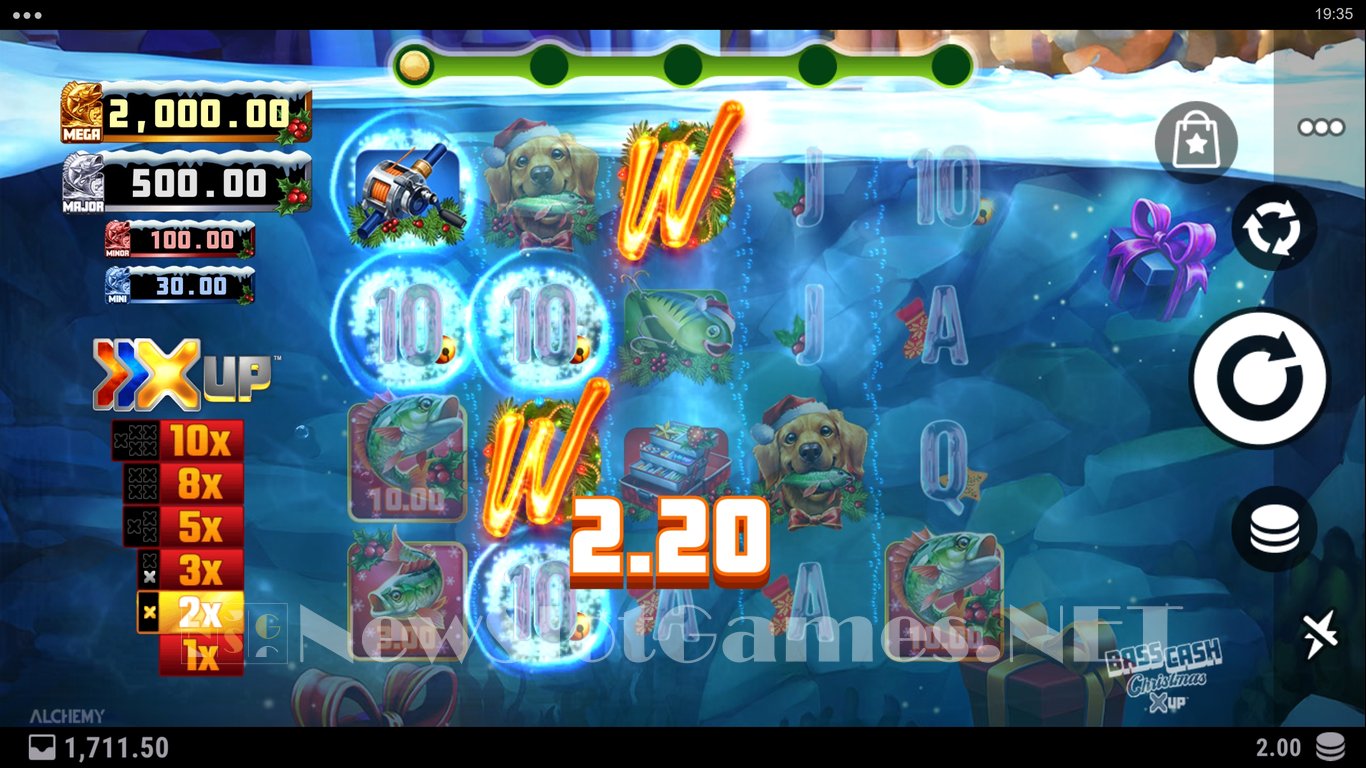Bass Cash Christmas X UP Slot Slot Image in Demo - pic. 11