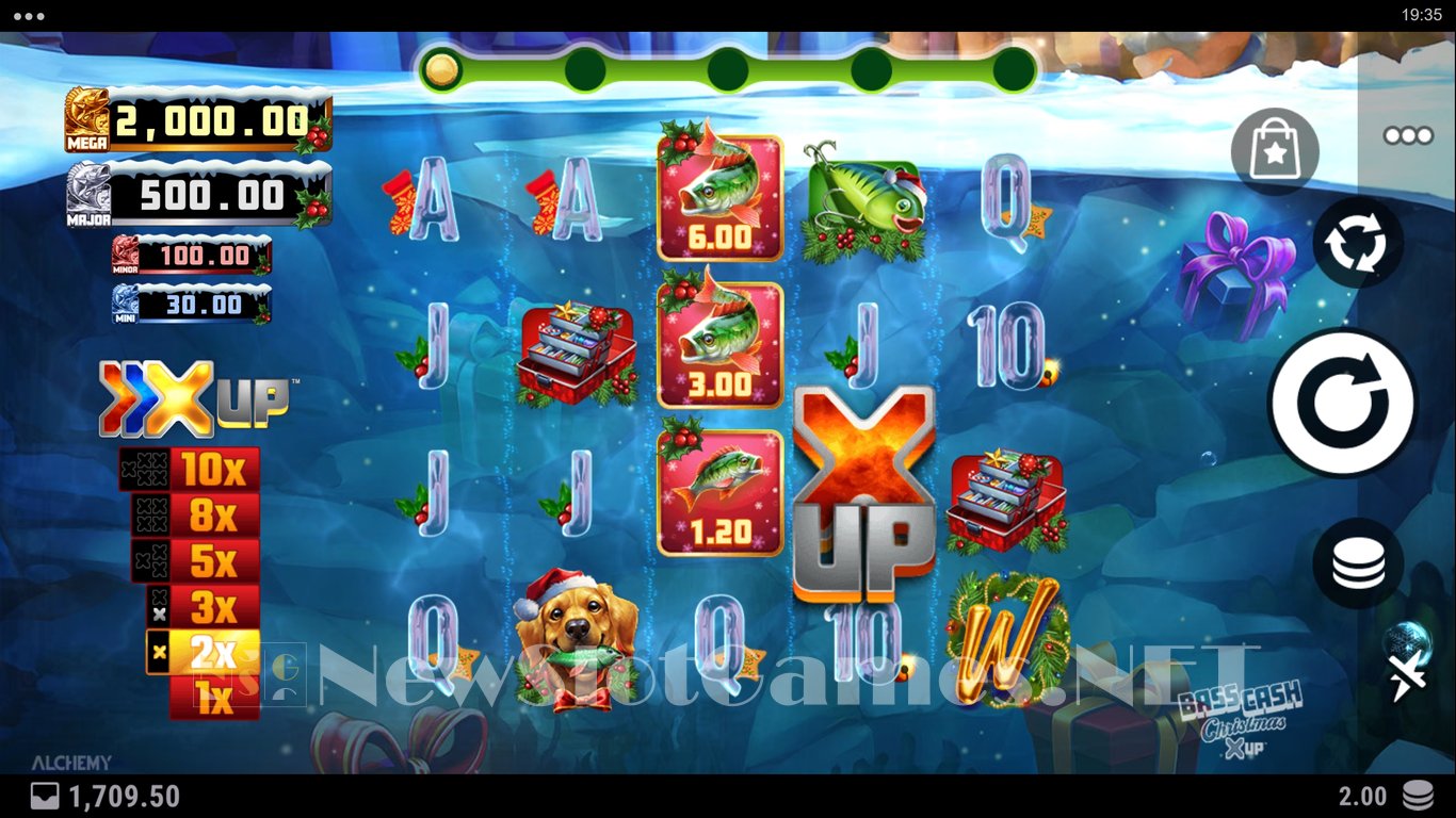 Bass Cash Christmas X UP Slot Slot Image in Demo - pic. 12