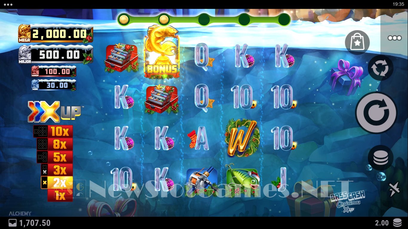 Bass Cash Christmas X UP Slot Slot Image in Demo - pic. 13