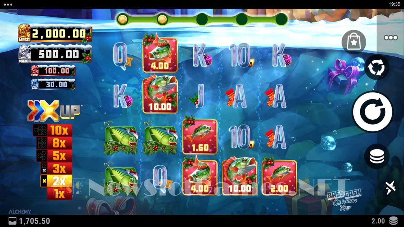 Bass Cash Christmas X UP Slot Slot Image in Demo - pic. 14