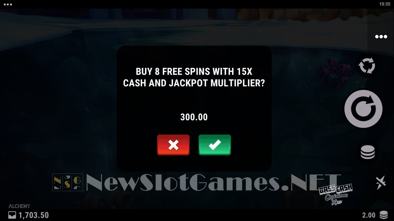 Bass Cash Christmas X UP Slot Slot Image in Demo - pic. 15