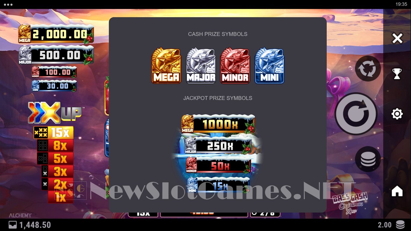 Bass Cash Christmas X UP Slot Slot Image in Demo - pic. 19