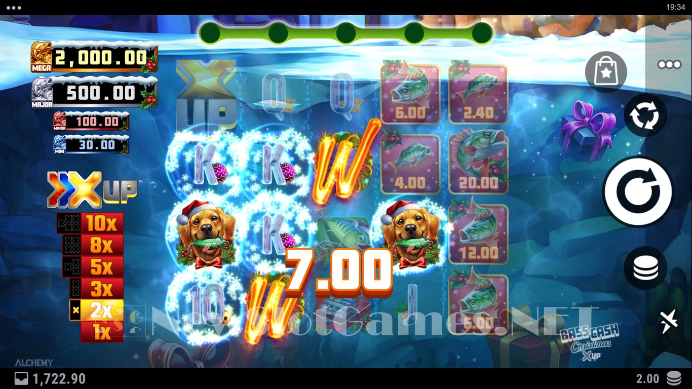 Bass Cash Christmas X UP Slot Slot Image in Demo - pic. 3