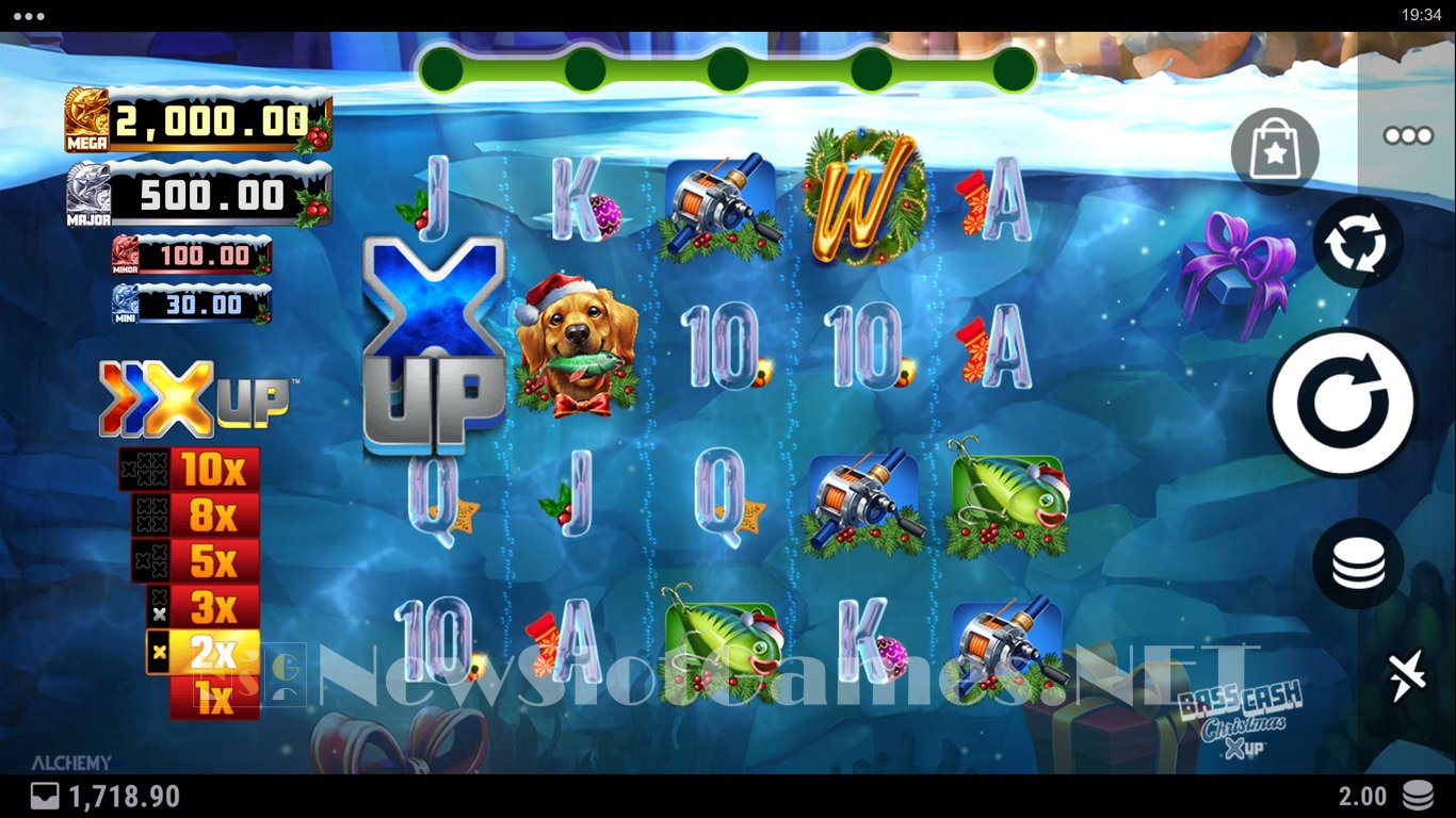 Bass Cash Christmas X UP Slot Slot Image in Demo - pic. 5